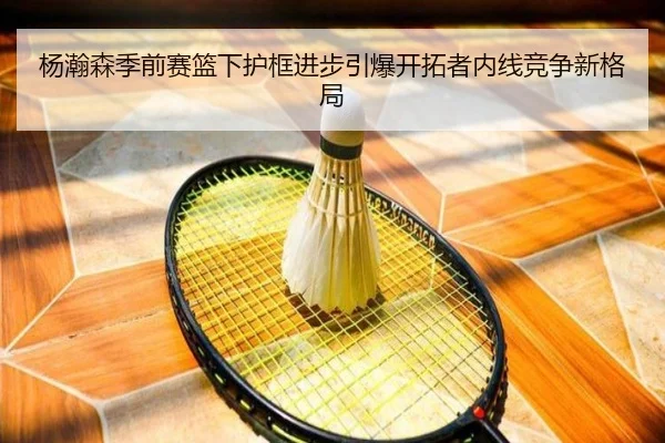 杨瀚森季前赛篮下护框进步引爆开拓者内线竞争新格局